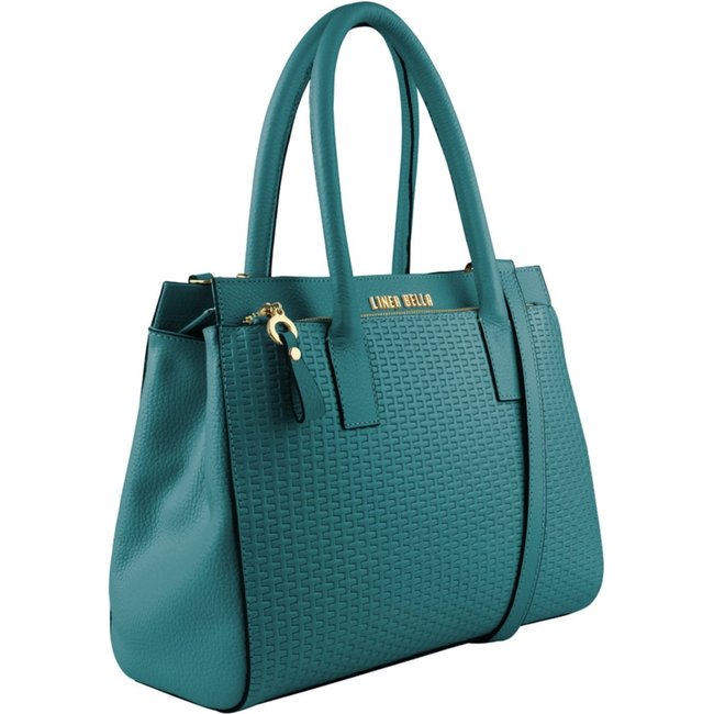 Bolsa feminina Linea Bella em couro 3791 Verde