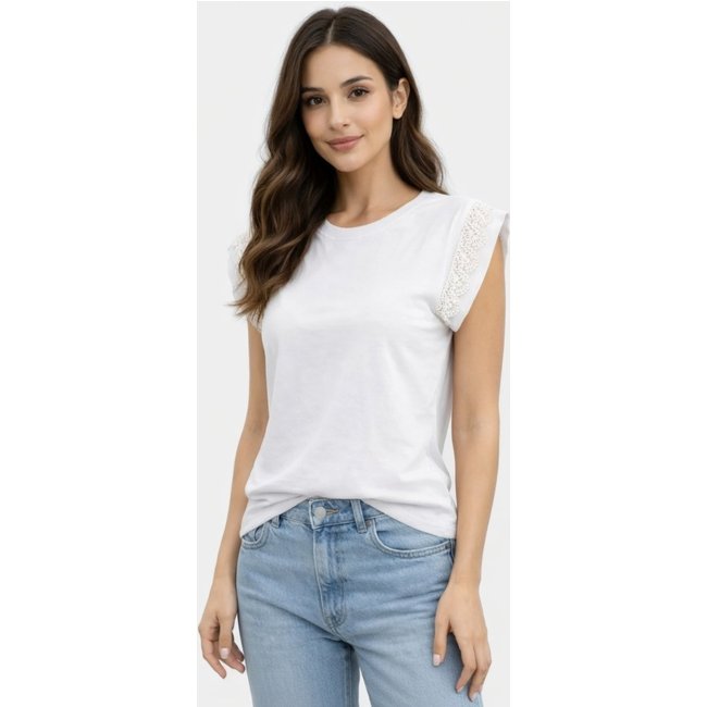 Regata D Bell Outlet Fashion Rendinha Branco