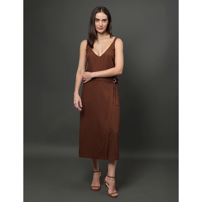 Top Feminino Meia Argola Calvin Klein Jeans - Marrom Calvin Klein Jeans