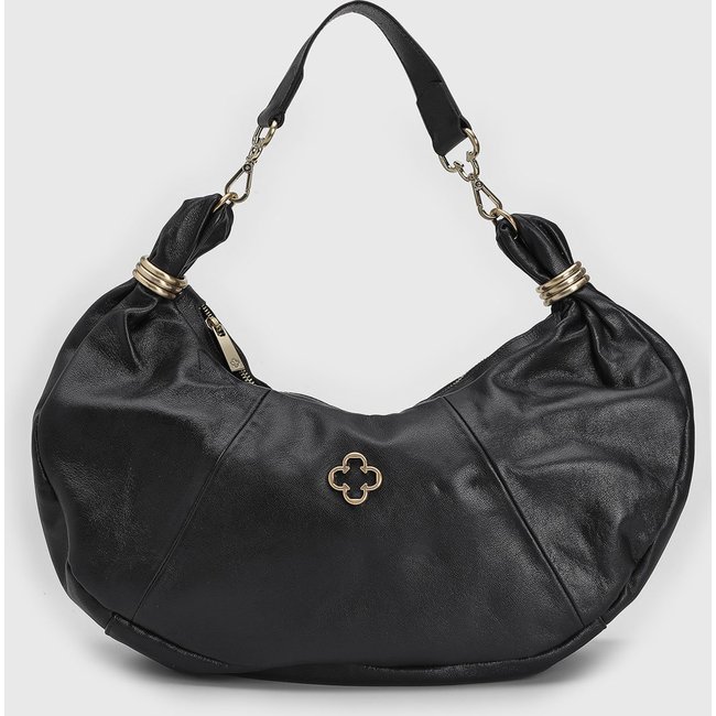 Bolsa Tiracolo Feminina Capodarte Hobo Preta