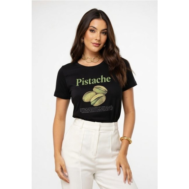 T-shirt D Bell Outlet Fashion Pistache Preto
