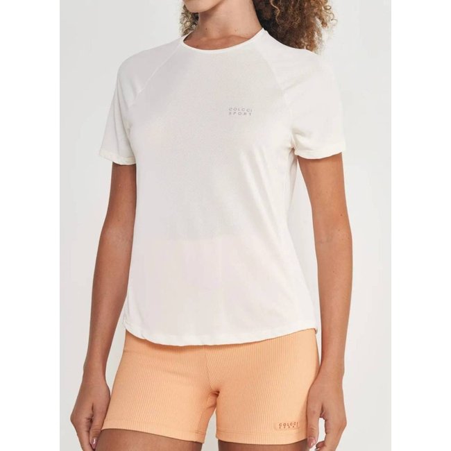 Blusa Colcci Sport New Comfort Fit Feminina Off Shell
