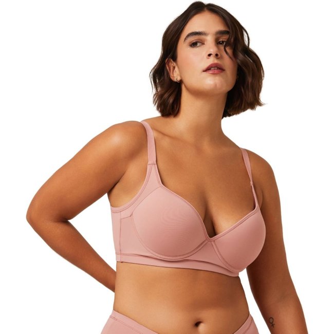 Sutiã Meia Taça Plus Size Com Bojo Liebe