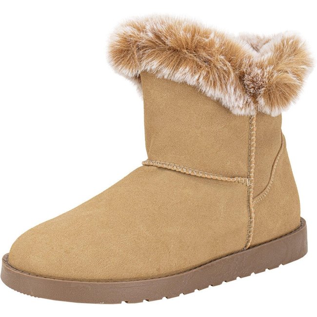 Bota Feminina Cano Baixo Mooncity 70811 0740811 Bege