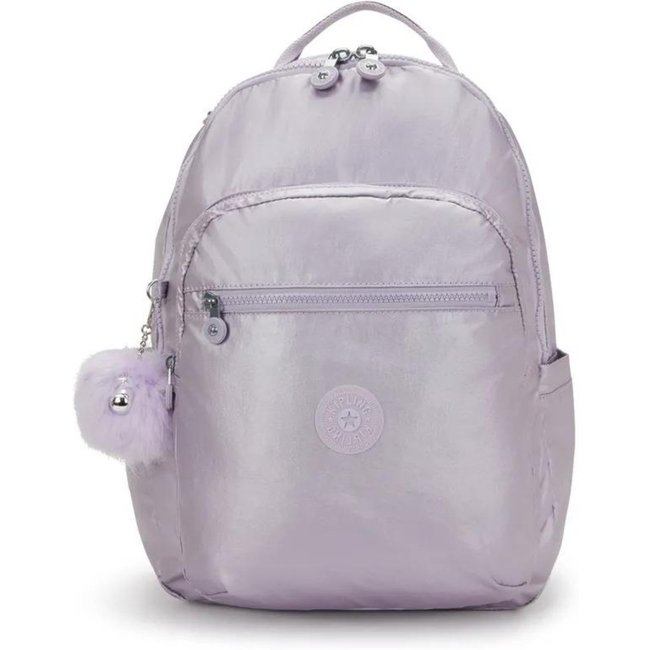 Mochila Kipling Seoul Lilac M Met BTS