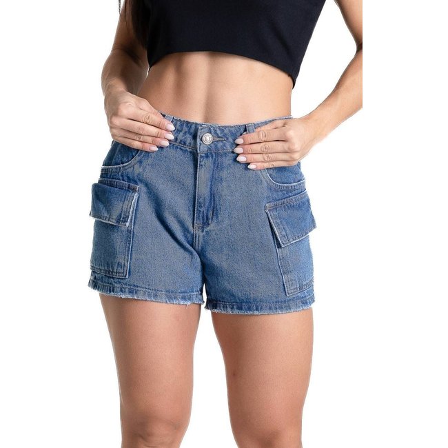 Shorts Jeans Sawary - 281806 - Azul - Sawary