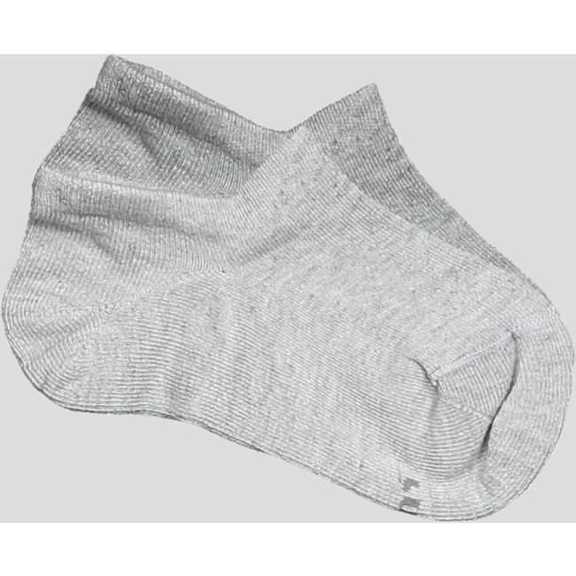 Meia Sapatilha Lupo Basic Feminina Cinza