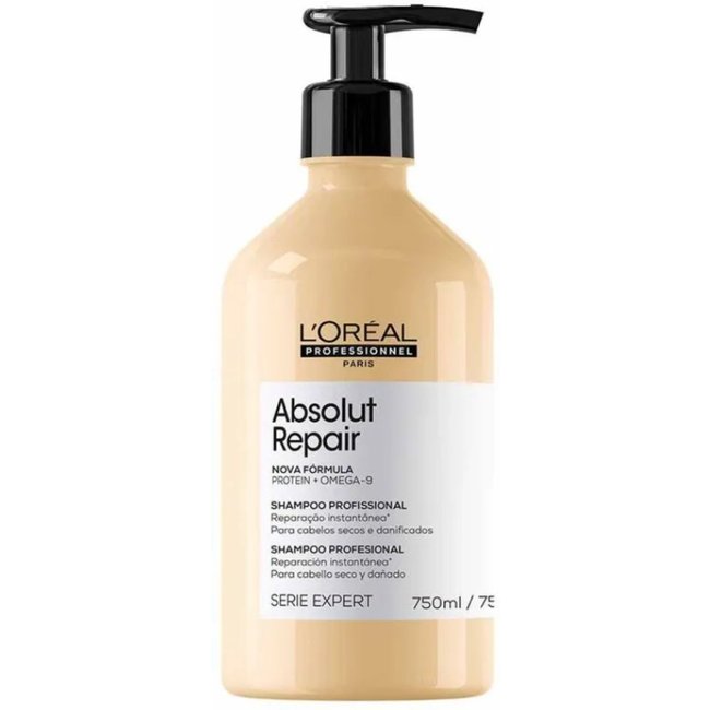 L'Oréal Professionnel Absolut Repair Com Proteína e Ômega 9 - Shampoo 750ml