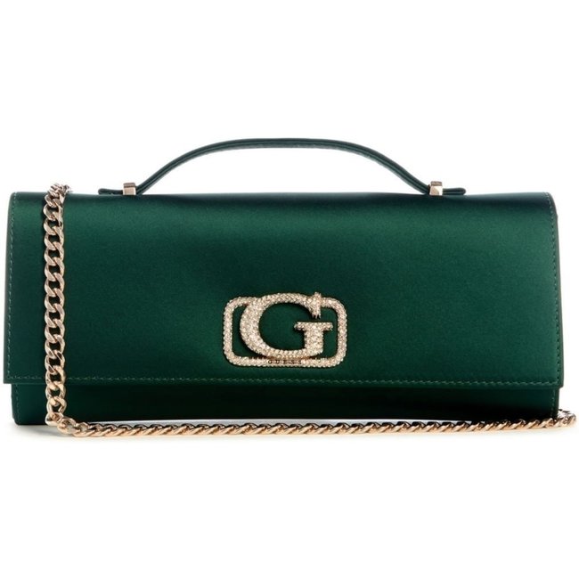 Bolsa Guess Zalina Top Handle Clutch Verde