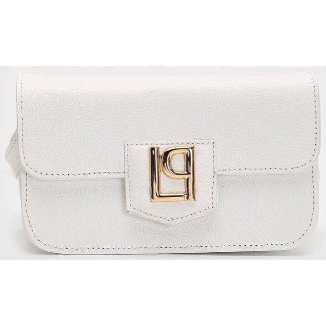 Bolsa Feminina Lança Perfume Fecho Metálico Branca