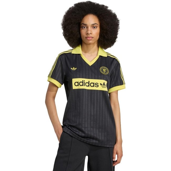 Camisa Gráfica inspirada no futebol adidas Originals Preto