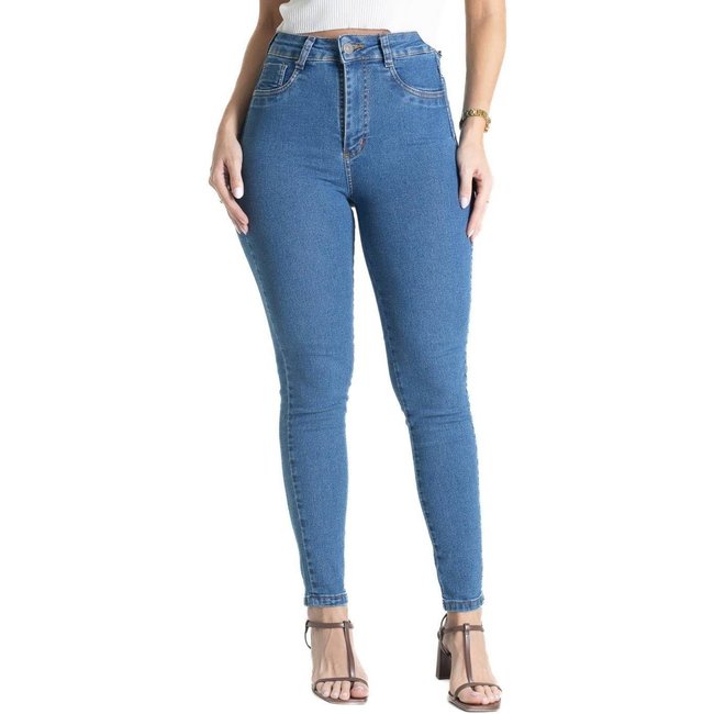 Calça Jeans Sawary Super Lipo - 281546 - Azul - Sawary