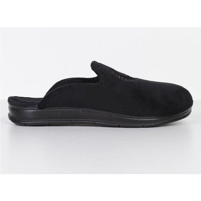Infantil - Pantufa Slip Pegada Feminina PRETO