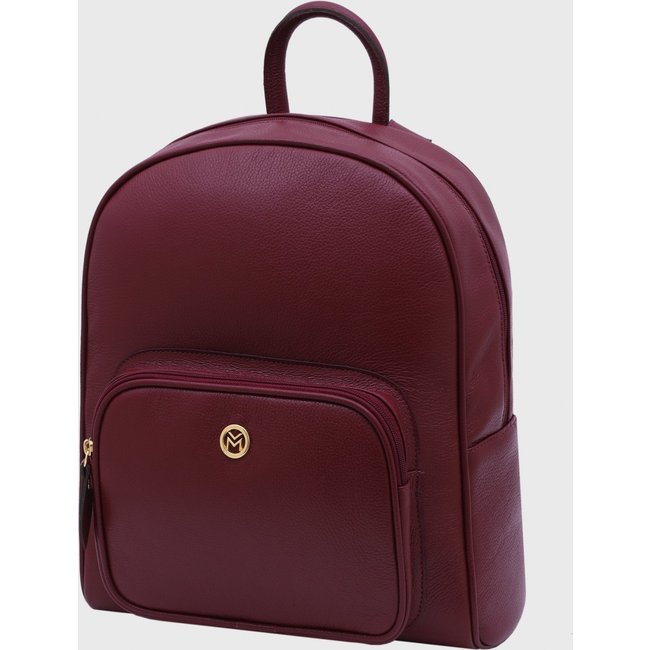 Mochila Couro Mariart 6601MRT Rubi