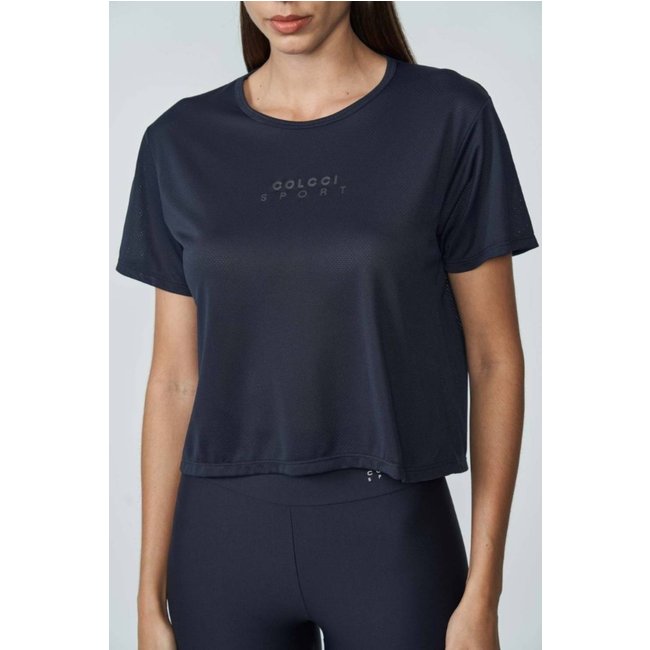 CAMISETA COLCCI LOOSE PRETO FEMININA