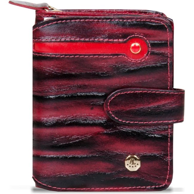 Carteira Feminina de Couro Artlux 213 Vermelho