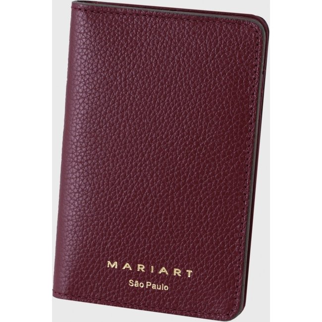 Carteira Couro Mariart Buriti Rubi