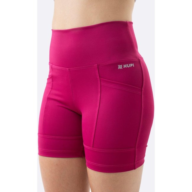 Bermuda Fitness Feminina HUPI Diversit Cereja Bordô