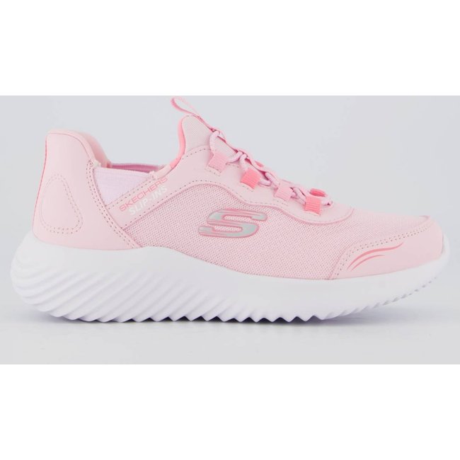 Tênis Skechers Bounder Simple Cut Rosa