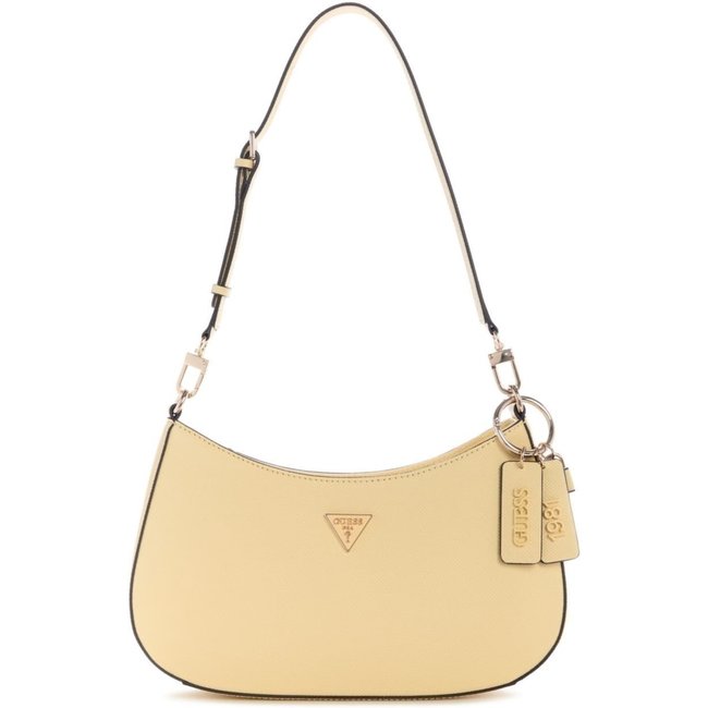 Bolsa Guess Noelle Il Top Zip Shoulder Bag Amarelo