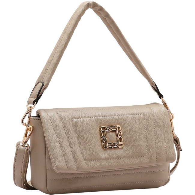 Bolsa Feminina Chenson Ferragem Chic Bege 3484806