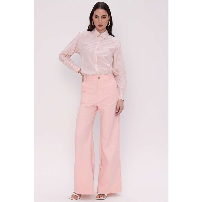 CALCA WIDE LEG MARTA ROSA FROST Gatabakana