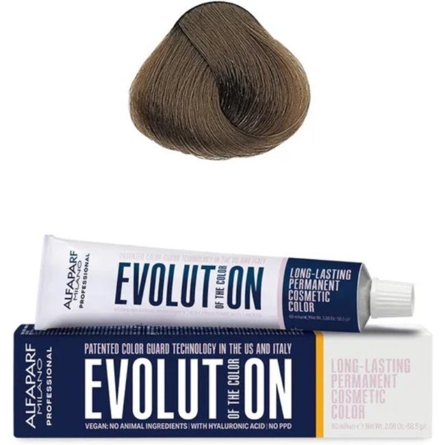 Coloração Alfaparf Milano Evolution Of The Color 60ml 7.31 Louro Médio Dourado Cinza