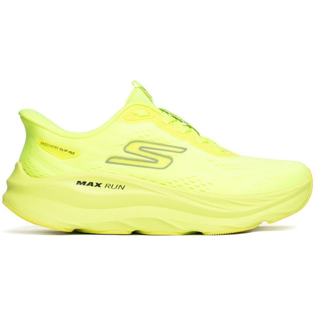 Tênis Feminino Skechers Max Run Slip-ins Verde Neon