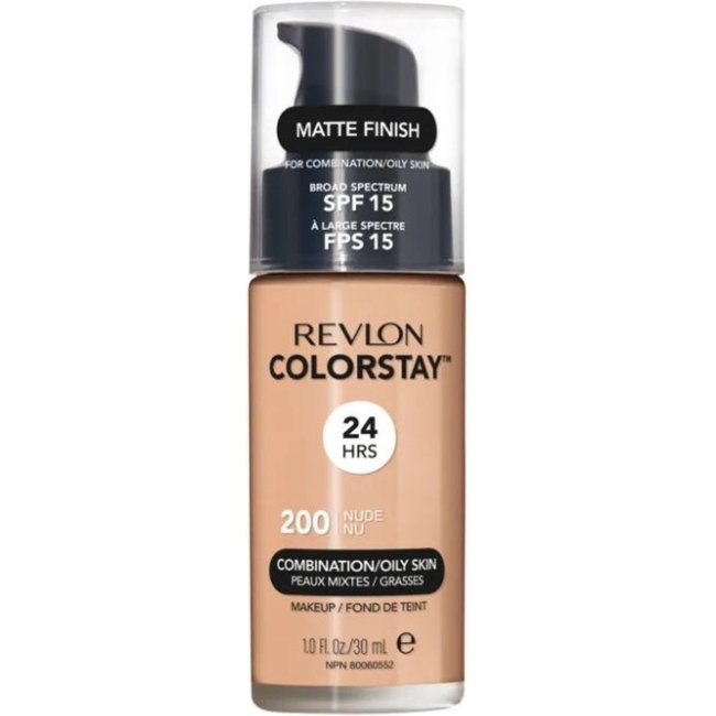 Revlon Colorstay 24Horas Fps15 200 Nude - Base Líquida 30Ml