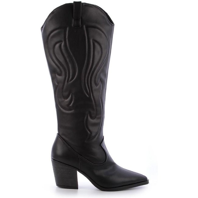 Bota Country Damannu Shoes Western Annika Preto