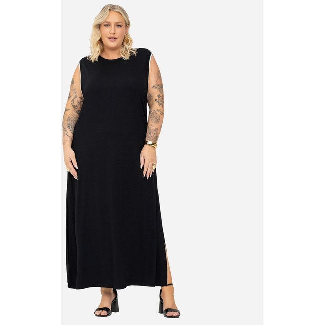 Vestido Midi Secret Glam Preto