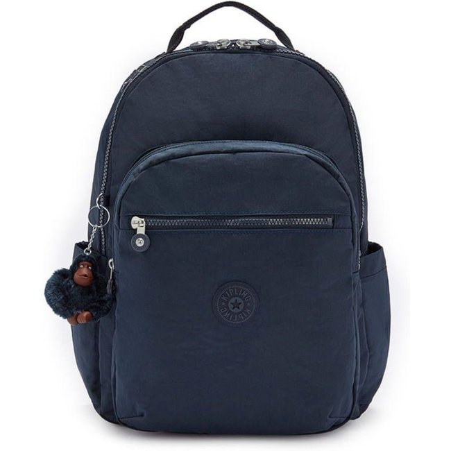 Mochila Kipling Seoul True Blue Tonal Azul Marinho