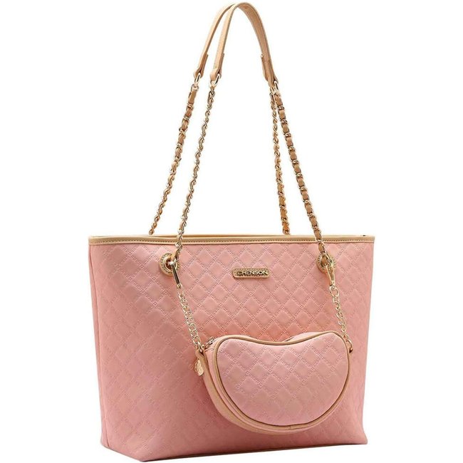 Bolsa Feminina Chenson Cg84978 1824978 Rosa
