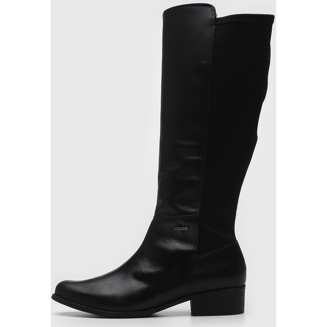 Bota Coturno Bottero Cano Baixo Preta