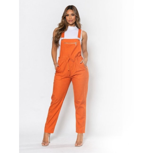 Jardineira Feminina Longa Casual Crocker - 48933