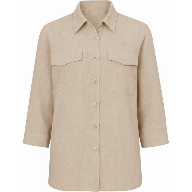 Camisa Feminina Linho Algodão Crocker - 50787
