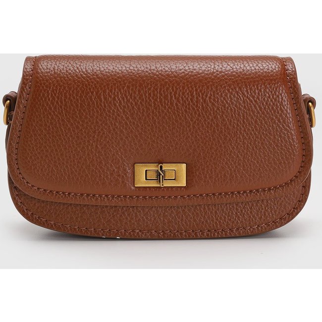 Bolsa Feminina Santa Lolla Média Alça Ajustável Marrom