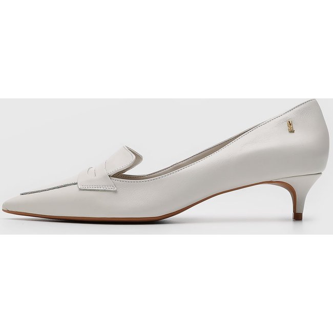 Scarpin Mule Santa Lolla Liso Branco
