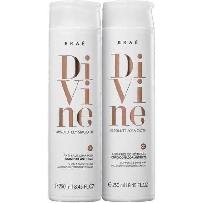 Kit Brae Divine Duo Home Care Anti Frizz (2 Produtos)