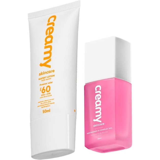 Kit Creamy B Complex 20 Protetor Solar (2 produtos)
