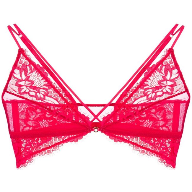 Top Renda Luiza JOGE Top Vermelho