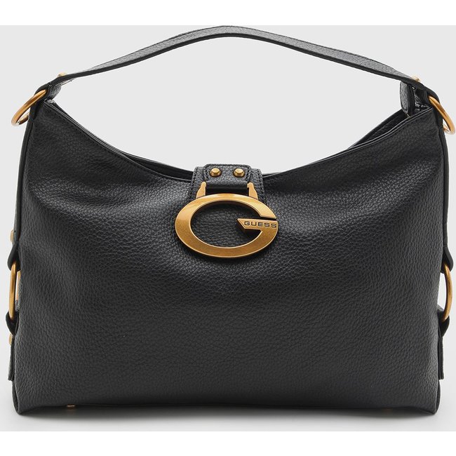 Bolsa Feminina Guess Grande Logo Preta