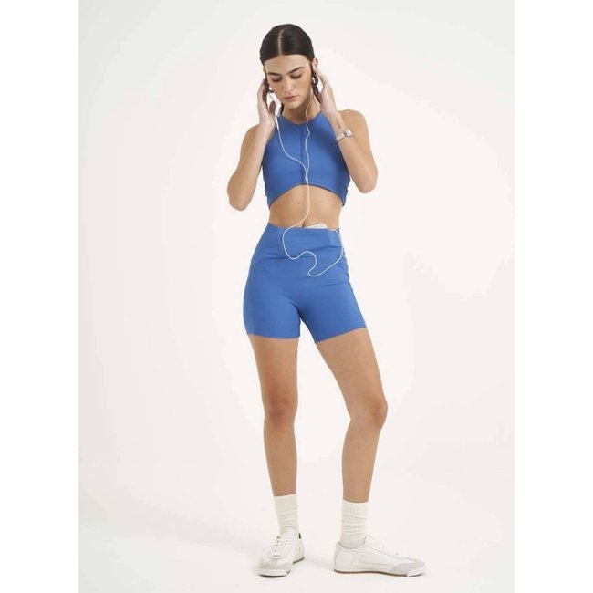 Top Colcci Sport Slim Light Feminino Azul