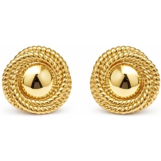 Brinco Redondo Banhado a Ouro 18k