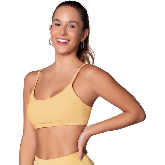 Top Fitness Feminino com Bojo Removível Selene