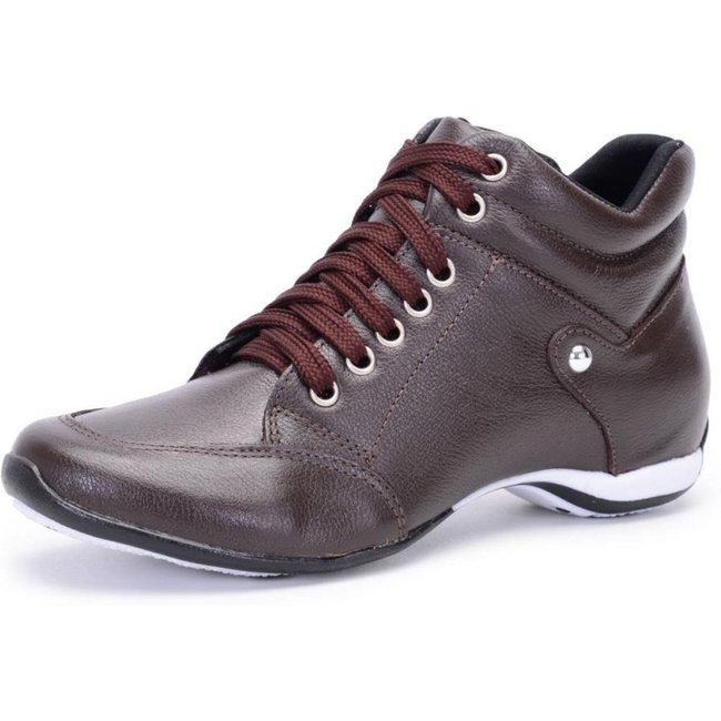 Bota Sport Clube do Sapato de Franca Top Confort Café