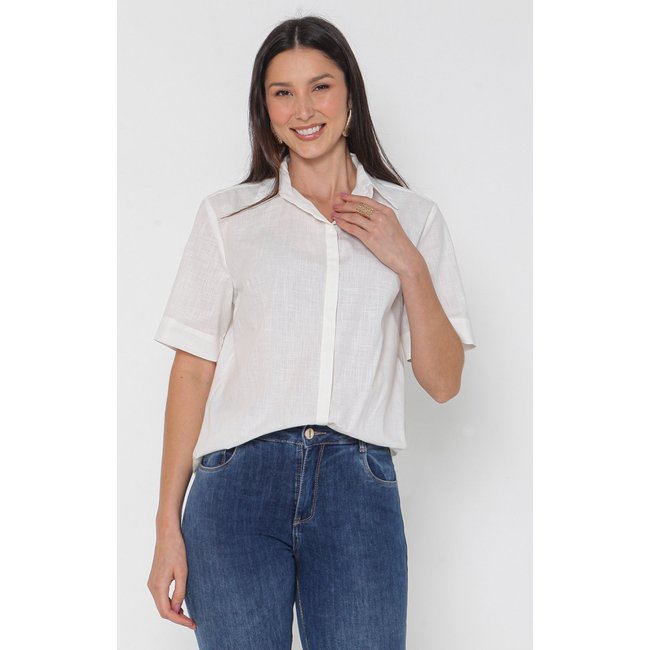 Camisa Intens Manga Curta Algodão