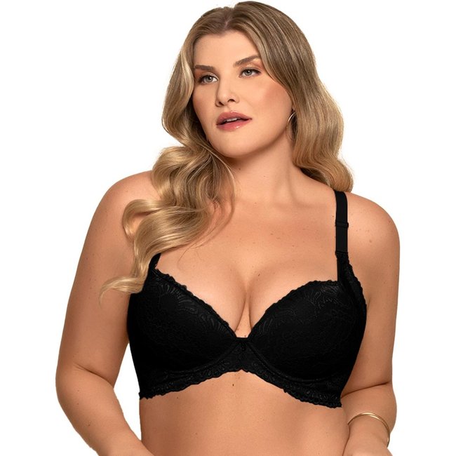 Sutiã Plus Size Com Bojo Rendado Nayane Rodrigues