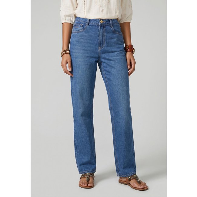 Calça Jeans Feminina Lez a Lez Reta Azul