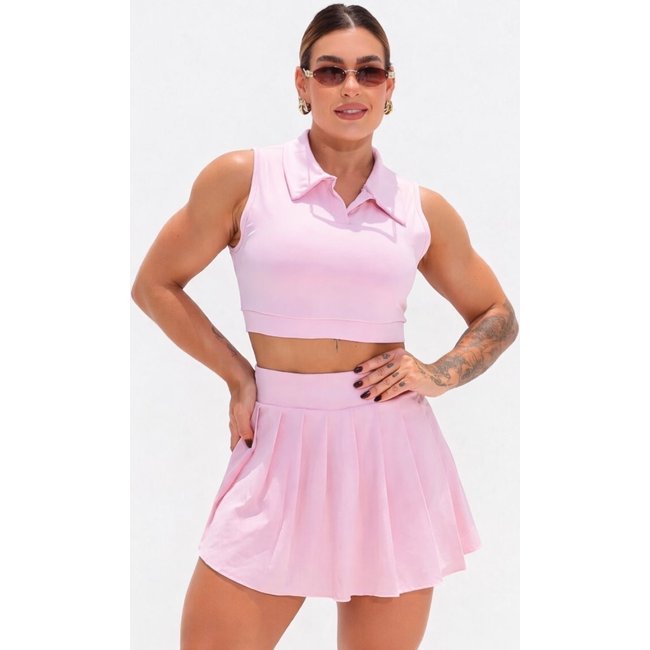Conjunto D Bell Outlet Fashion Ocean Golf Rosa